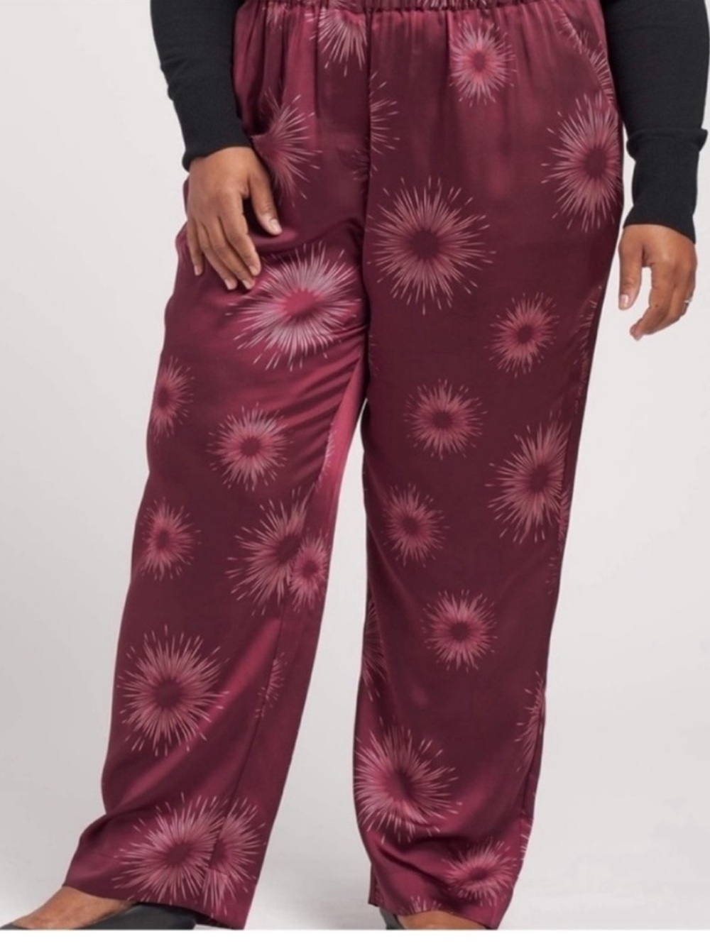 NWT Universal Standard Lynda Luxe Satin Pants Plus size 22